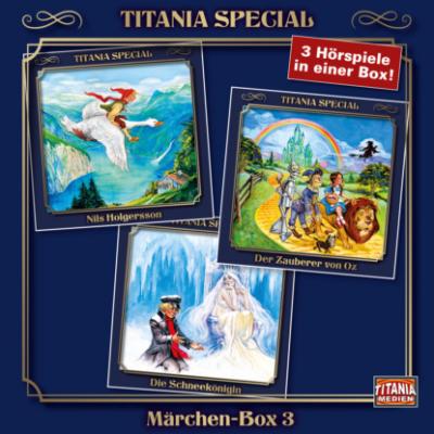 Titania Special, Märchenklassiker, Box 3: Nils Holgersson, Der Zauberer von Oz, Die Schneekönigin - Selma Lagerlöf