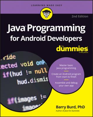 Java Programming for Android Developers For Dummies - Barry Burd A.