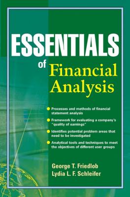 Essentials of Financial Analysis - Lydia Schleifer L.F.