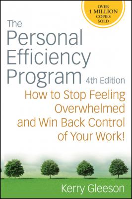 The Personal Efficiency Program. How to Stop Feeling Overwhelmed and Win Back Control of Your Work - Kerry  Gleeson