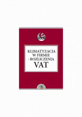 Klimatyzacja w firmie - rozliczenia VAT - Mariusz Olech