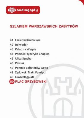 Plac Grzybowski. Szlakiem warszawskich zabytkÃ³w - Ewa ChÄ™Ä‡