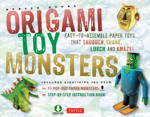 Origami Toy Monsters Kit Ebook - Andrew Dewar