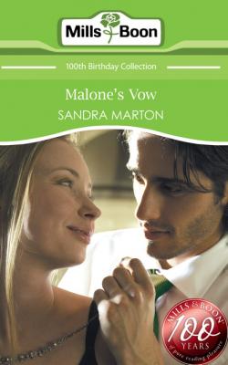 Malone's Vow - Sandra Marton