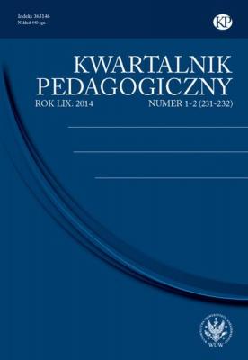 Kwartalnik Pedagogiczny 2014/1-2 (231-232) - Группа авторов