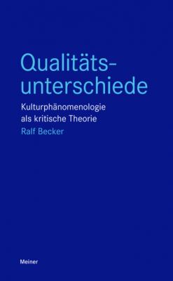 Qualitätsunterschiede - Ralf Becker