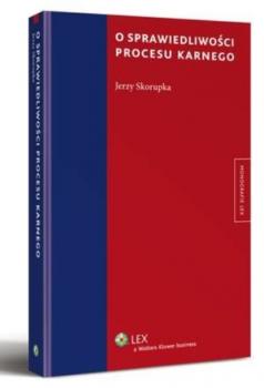 Читать O sprawiedliwości procesu karnego - Jerzy Skorupka