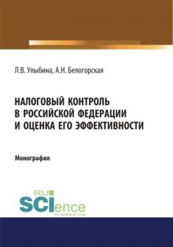 Читать Налоговый контроль в Российской Федерации и оценка его эффективности. (Монография) - Лариса Витальевна Улыбина