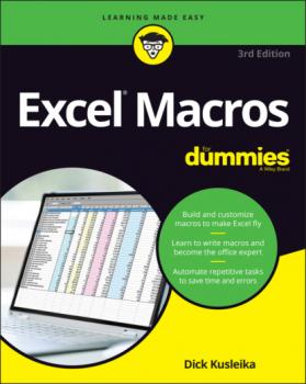 Читать Excel Macros For Dummies - Dick  Kusleika