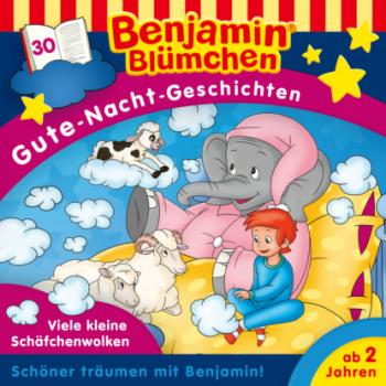Читать Benjamin Blümchen, Gute-Nacht-Geschichten, Folge 30: Viele kleine Schäfchenwolken - Vincent Andreas