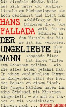 Читать Der ungeliebte Mann - Ханс Фаллада