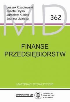 Читать Finanse przedsiębiorstw - Józefa Monika Gryko