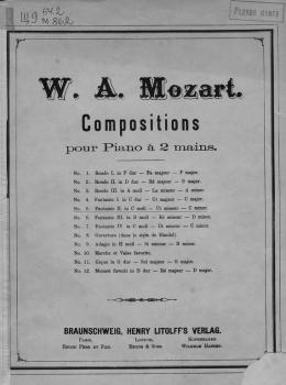 Читать Fantaisie II in C-mol pour Piano a 2 mains - Вольфганг Амадей Моцарт