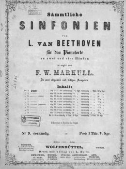 Читать Neunte Sinfonie - Людвиг ван Бетховен