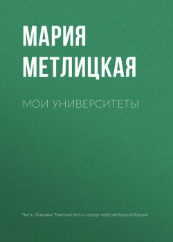 Читать Мои университеты - Мария Метлицкая