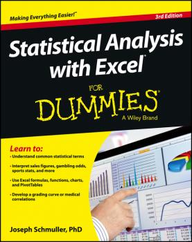 Читать Statistical Analysis with Excel For Dummies - Joseph  Schmuller
