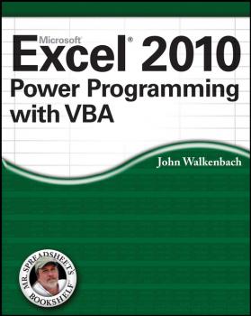 Читать Excel 2010 Power Programming with VBA - John  Walkenbach