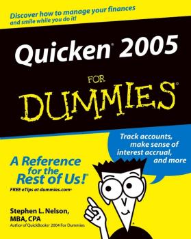 Читать Quicken 2005 For Dummies - Stephen L. Nelson