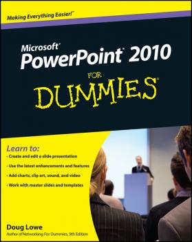 Читать PowerPoint 2010 For Dummies - Doug  Lowe