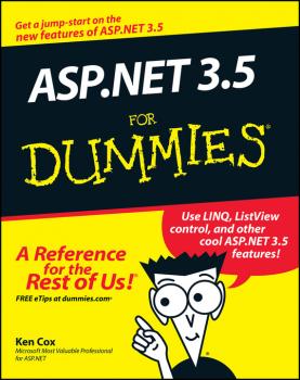 Читать ASP.NET 3.5 For Dummies - Ken  Cox