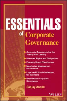 Читать Essentials of Corporate Governance - Sanjay  Anand