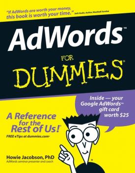 Читать AdWords For Dummies - Howie  Jacobson