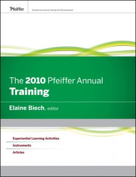 Читать The 2010 Pfeiffer Annual. Training - Elaine  Biech