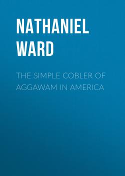 Читать The Simple Cobler of Aggawam in America - Nathaniel Ward