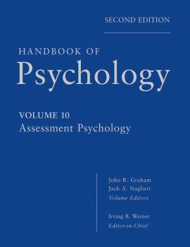 Читать Handbook of Psychology, Assessment Psychology - Irving Weiner B.