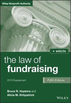 Читать The Law of Fundraising, 2016 Supplement - Bruce Hopkins R.