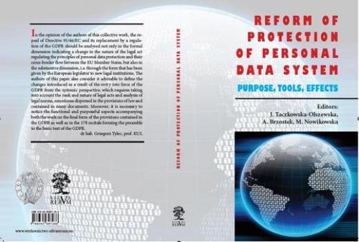 Читать Reform Of Protection Of Personal Data System – Purpose, Tools - Отсутствует
