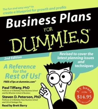 Читать Business Plans for Dummies 2nd Ed. - Paul  Tiffany