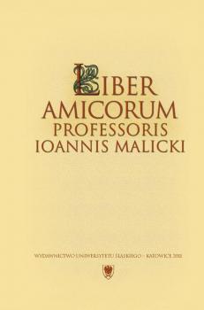 Читать Liber amicorum Professoris Ioannis Malicki - ÐžÑ‚ÑÑƒÑ‚ÑÑ‚Ð²ÑƒÐµÑ‚