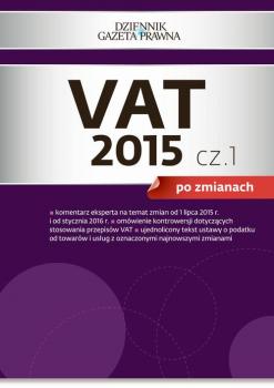 Читать VAT 2015 po zmianach cz. 1 - Tomasz Krywan