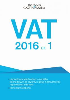 Читать VAT 2016 cz. 1 - Tomasz Krywan