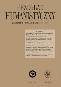 Читать Przegląd Humanistyczny 2019/3 (466) - Отсутствует