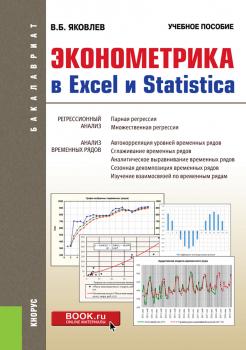Читать Эконометрика в Excel и Statistica - В. Б. Яковлев