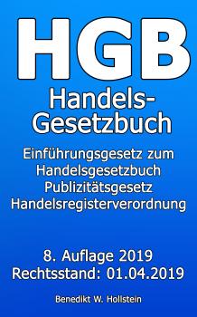 Читать HGB Handelsgesetzbuch - Benedikt W. Hollstein