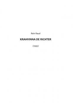 Читать Krahvinna von Richter - Rein Raud