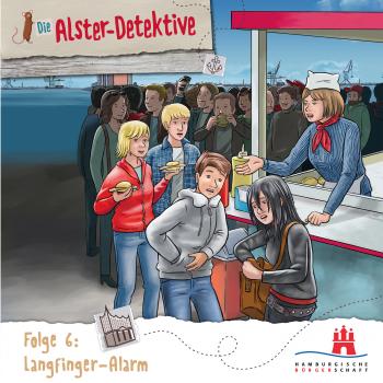 Читать Die Alster-Detektive, Folge 6: Langfinger-Alarm - Katrin Wiegand