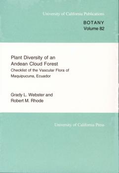 Читать Plant Diversity of an Andean Cloud Forest - Grady L. Webster