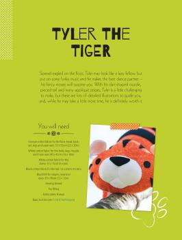 Читать Tyler the Tiger Soft Toy Pattern - Mariska Vos Bolman