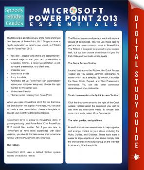 Читать Microsoft Powerpoint 2013 Essentials (Speedy Study Guides) - Speedy Publishing