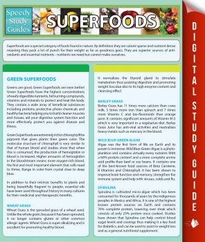 Читать Superfoods (Speedy Study Guides) - Speedy Publishing