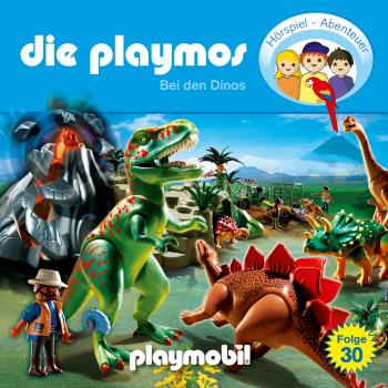 Читать Die Playmos - Das Original Playmobil Hörspiel, Folge 30: Bei den Dinos - David Bredel