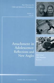 Читать Attachment in Adolescence: Reflections and New Angles - Miri  Scharf