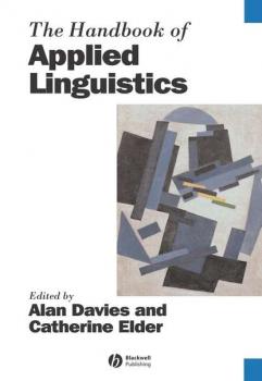 Читать The Handbook of Applied Linguistics - Alan  Davies