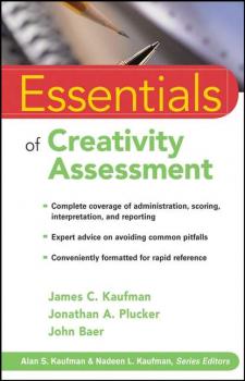 Читать Essentials of Creativity Assessment - John  Baer