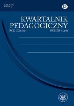 Читать Kwartalnik Pedagogiczny 2014/3 (233) - Группа авторов