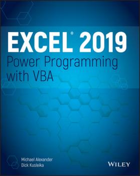 Читать Excel 2019 Power Programming with VBA - Michael Alexander